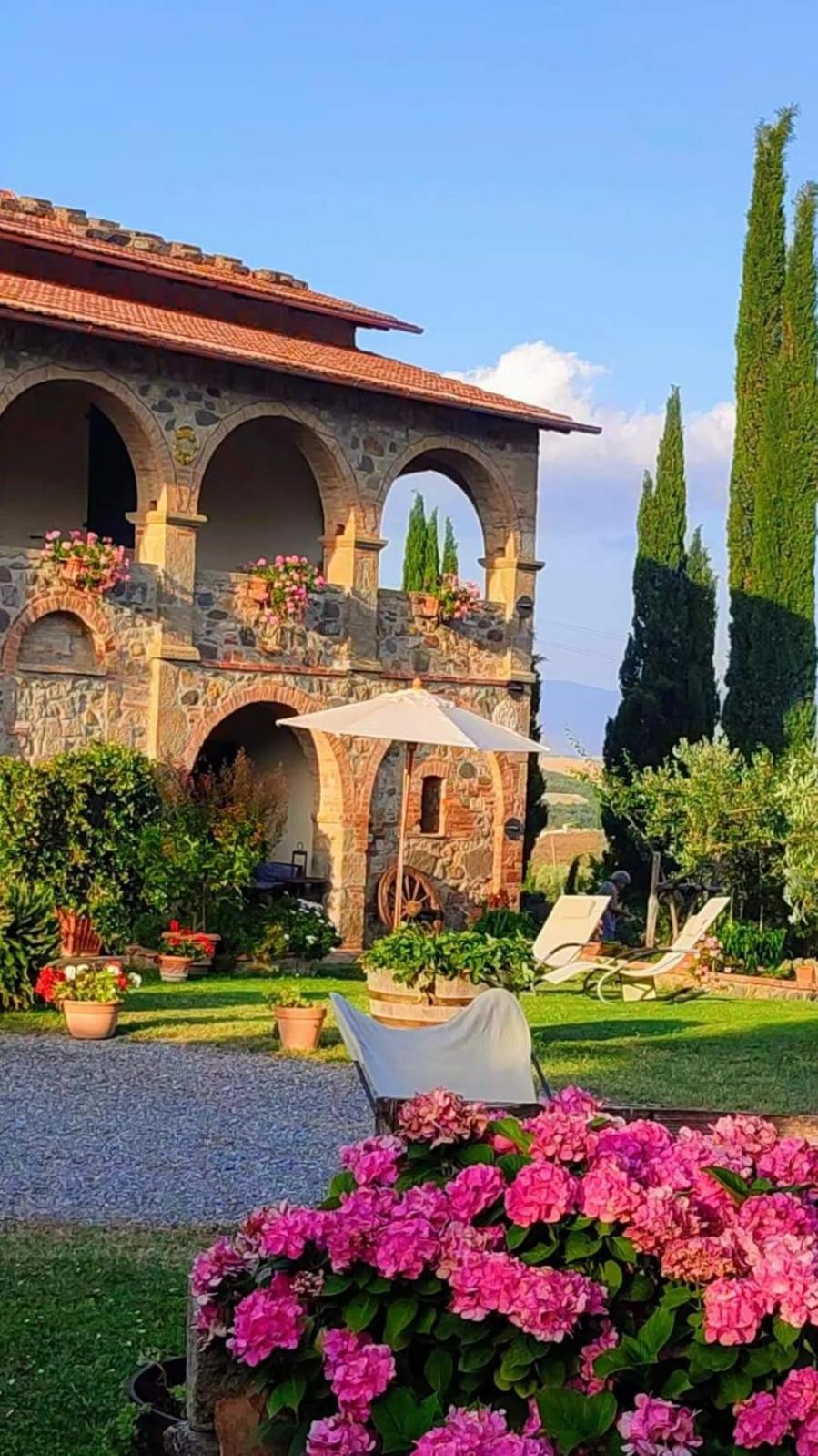 Agriturismo Il Pozzo Castiglione d'Orcia Luaran gambar